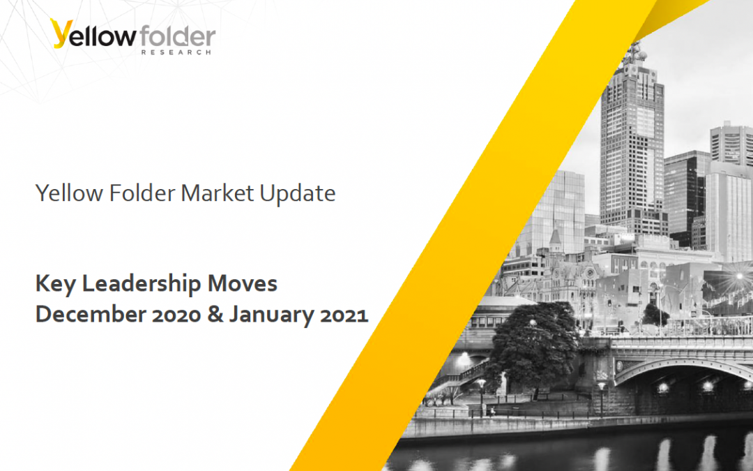 December 2020 and January 2021 Leadership Moves